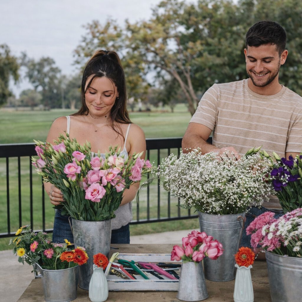 Gold Package Flower Bar